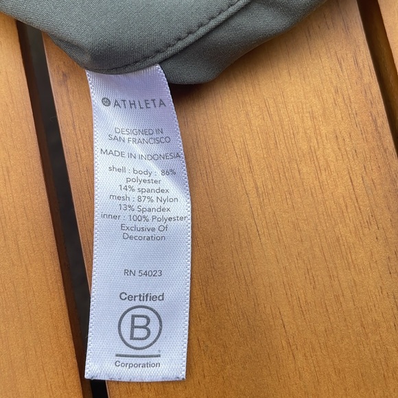 Athleta MESH RACER RUN MID RISE 4 SHORT - Picture 5 of 5